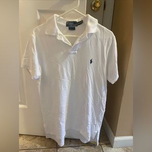 Polo Ralph Lauren Men’s Custom Fit Polo Short Sleeve Shirt White Size Medium